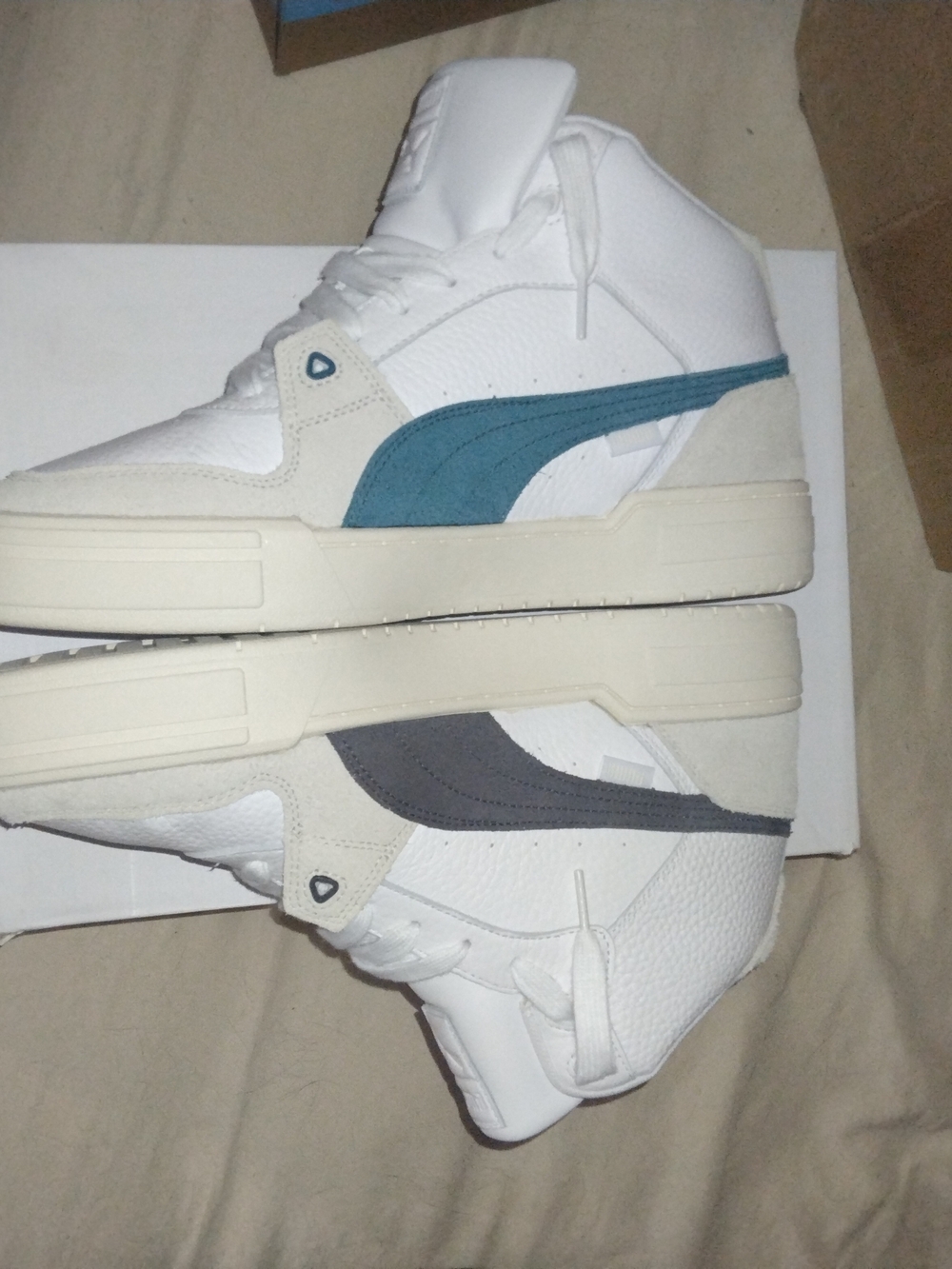 Puma CA Pro High White and Sneakers- 12 - Picture 4 of 8